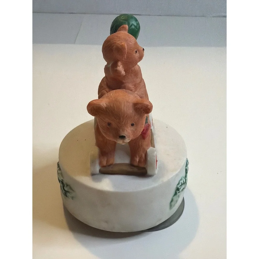 Vintage Musical Collectibles Gordon Fraser 1984 Teddy Bear‎  Music Box